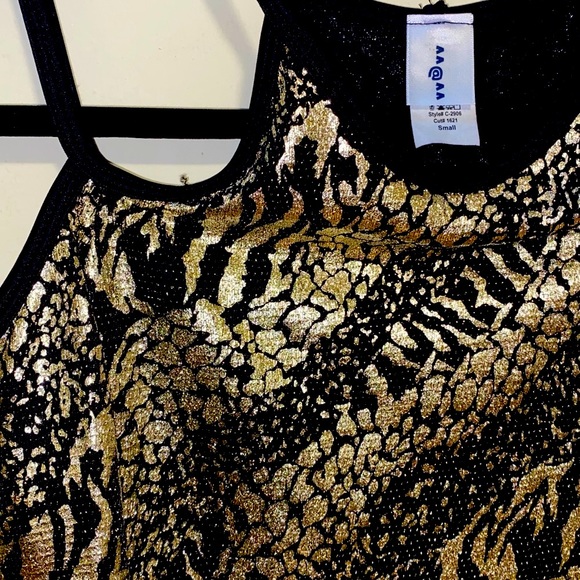 Streetwear Society - Black & Gold Shimmer Dress - Picture 6 of 6